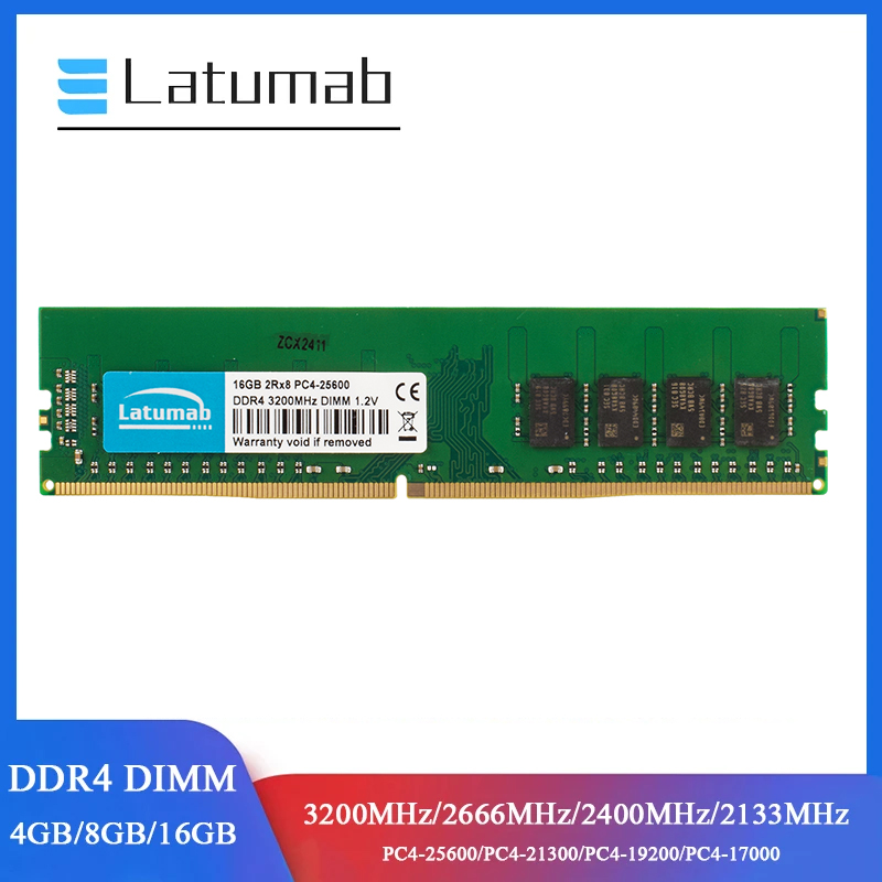 Ddr4 2400Mhz - Latumab RAM DDR4 ذاكرة سطح المكتب