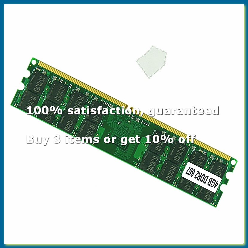 Ram Memory Module - ذاكرة رام DDR2 بسعة 4 جيجابايت،