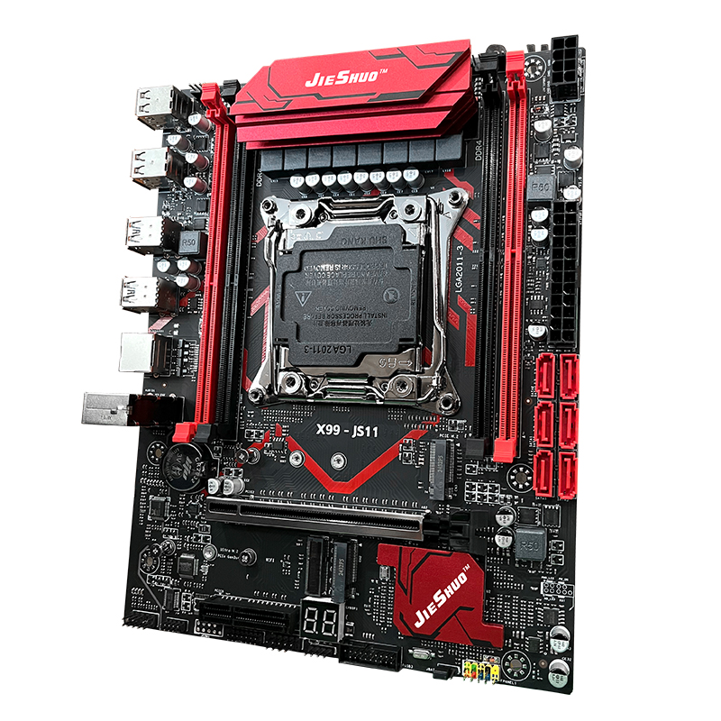 X99-JS11 LGA 2011-3 + زيون E5- - مراجعة Ddr4 16Gb وسعره