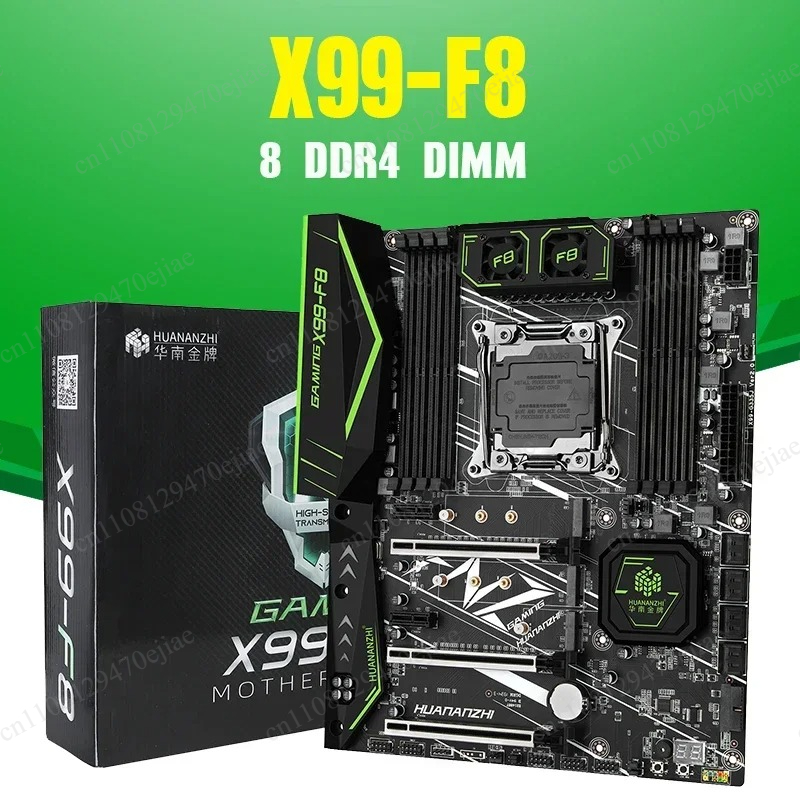 لوحة أم X99-F8 مع معالج Xeon E - مراجعة Ddr4 3200Mhz وسعره
