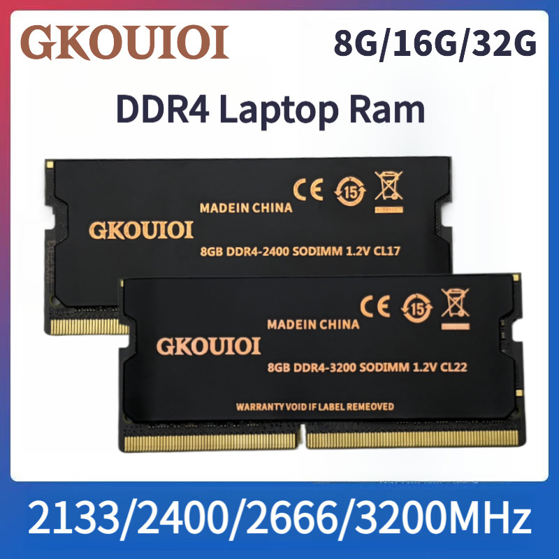 ذاكرة رام GKOUIOI DDR4 بسعات 4 - مراجعة Sodimm Ddr4 وسعره