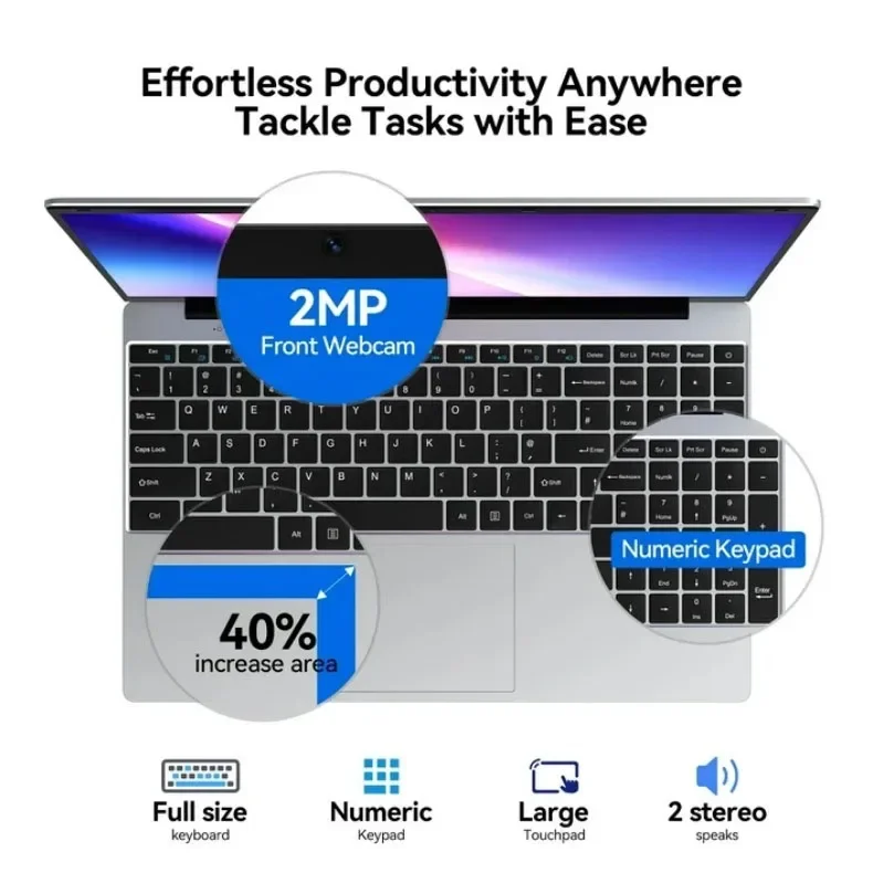 لابتوب محمول من إنتل كور N150  - مراجعة Ddr4 Laptop Ram وسعره