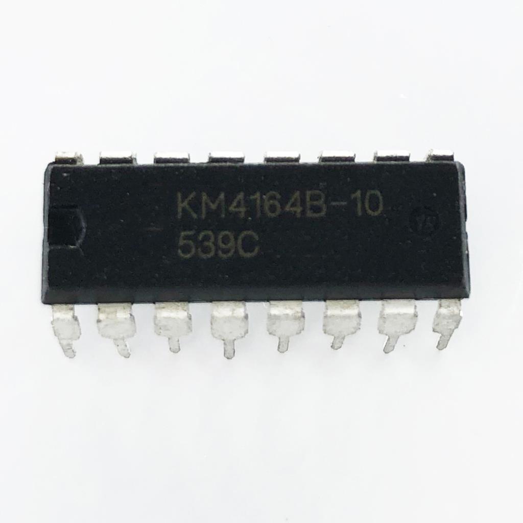 10 am DIP16 من 50X1X4b KM4164  - مراجعة Ram Memory Module وسعره