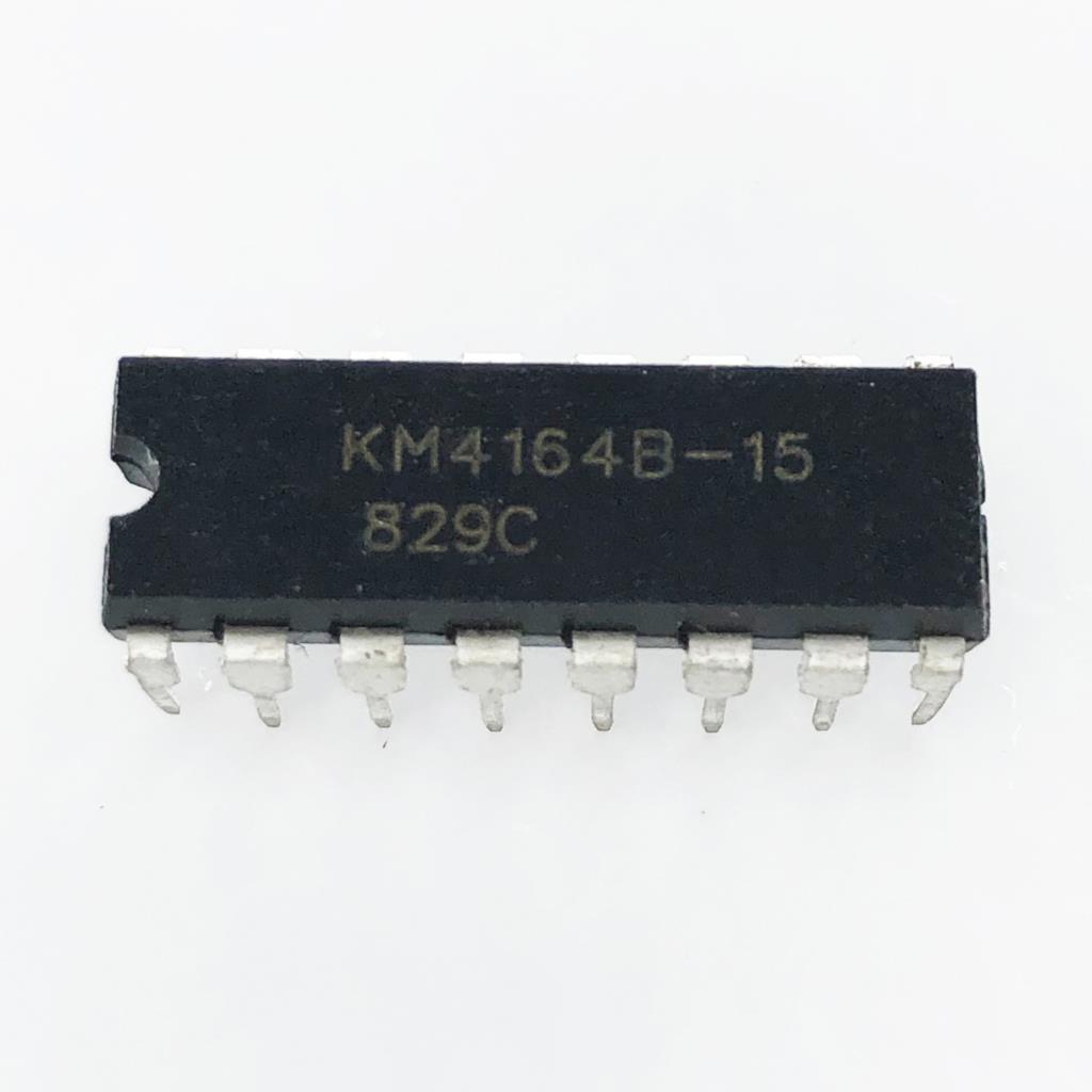10 am DIP16 من 50X1X4b KM4164  - مراجعة Ram Memory Module وسعره