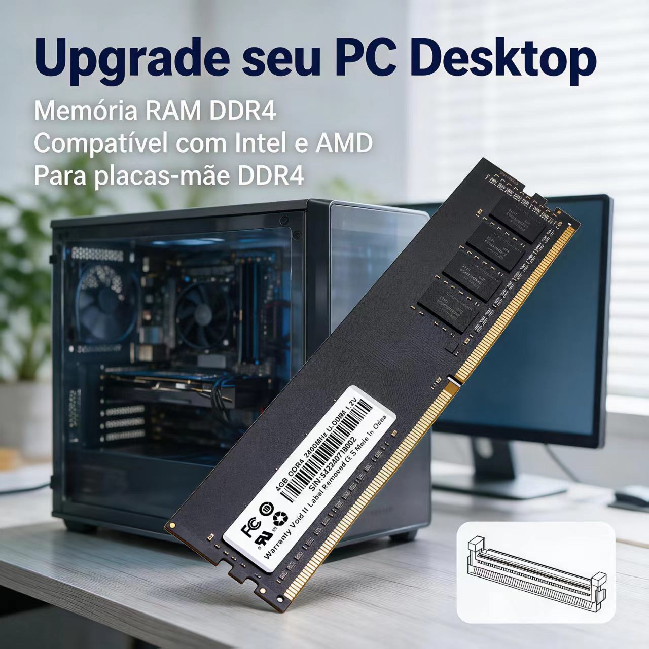 ذاكرة RAM DDR4 4GB 8GB 2400MHz - مراجعة Ddr4 2400Mhz وسعره