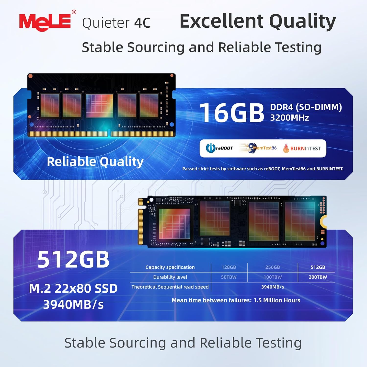 كمبيوتر مكتبي صغير MeLE Quiete - مراجعة Ddr4 Desktop Ram وسعره