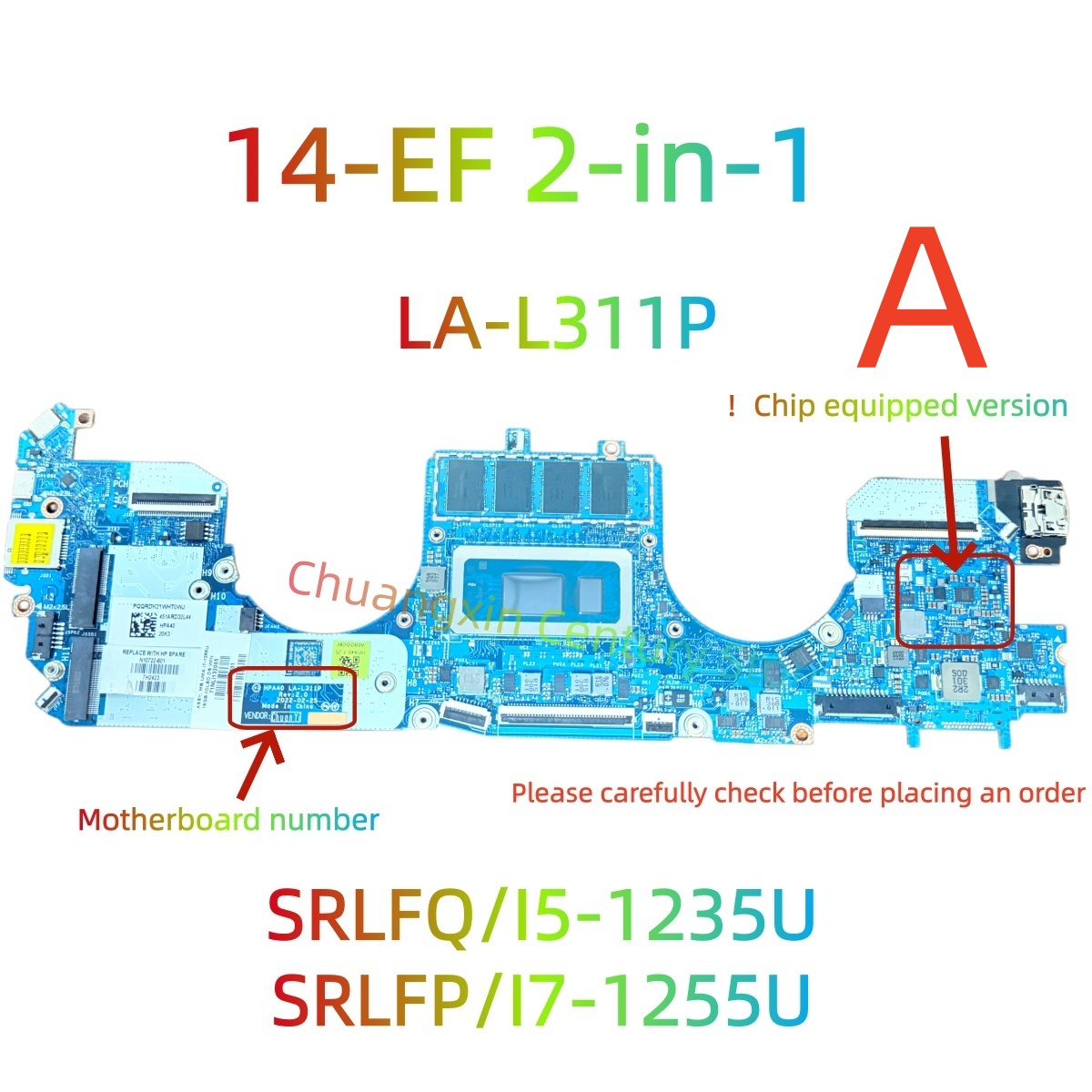 لوحة أم LA-L311P لجهاز HP Spec - مراجعة Ddr4 8Gb وسعره