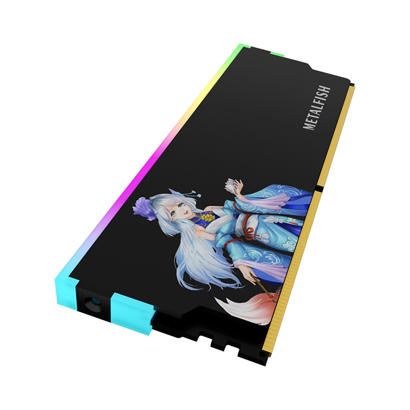 METALFISH DRAM المبرد 5V-3PIN  - مراجعة Ram Memory Module وسعره