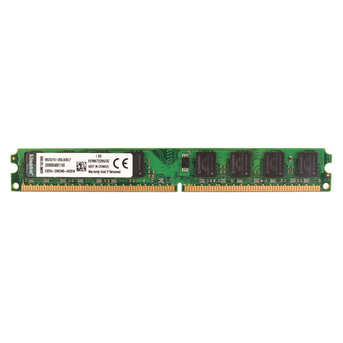 كينغستون ميموريا رام DDR2 2GB  - مراجعة Ddr2 Ram وسعره