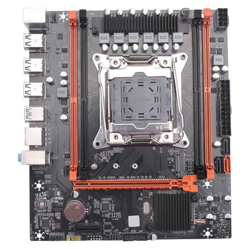 لوحة أم QWE-X99 B85 LGA2011-3  - مراجعة Ecc Ram Server وسعره